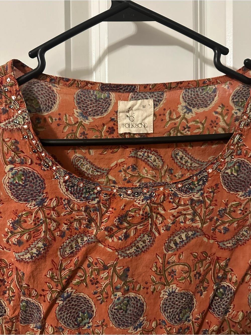 Rust Kurta - Picture 2 of 3